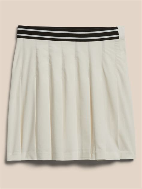 Pleated Mini Skirt Banana Republic Factory