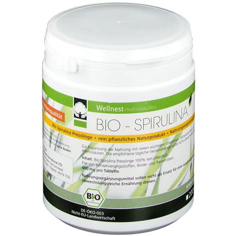 Wellnest Bio Spirulina St Shop Apotheke