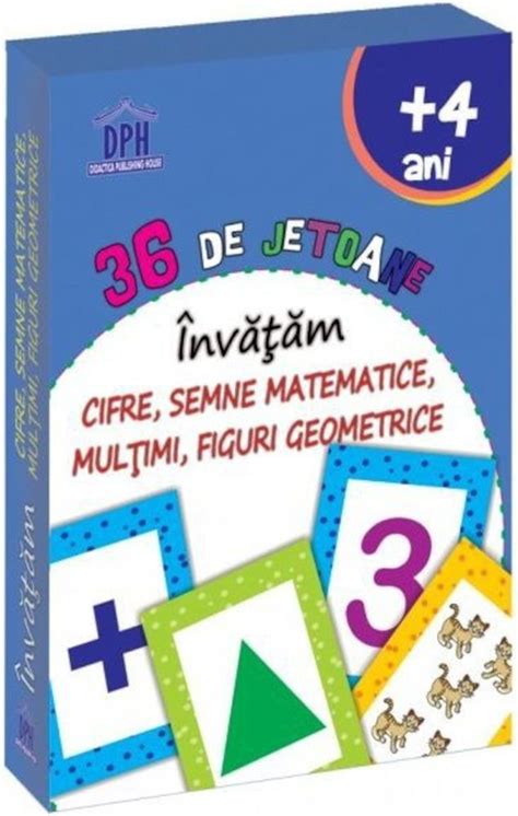 Invatam Cifre Semne Matematice Multimi Figuri Geometrice 36 De