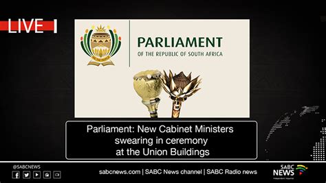 Video: Swearing-in ceremony for new Ministers and Deputy Ministers of ...