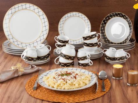 Tudo Sobre Aparelho de Jantar 42 Peças Casambiente Porcelana