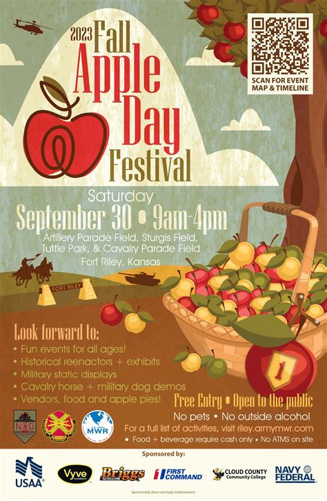 View Event Fall Apple Day Festival 2023 Ft Riley US Army MWR