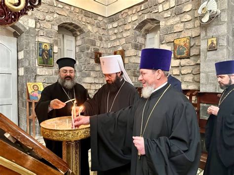 Patriarch John X Of Antioch Received Metropolitan Anthony Of Decr