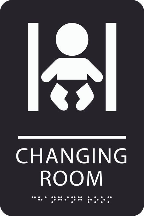 Changing Room Signs Ada Central Signs