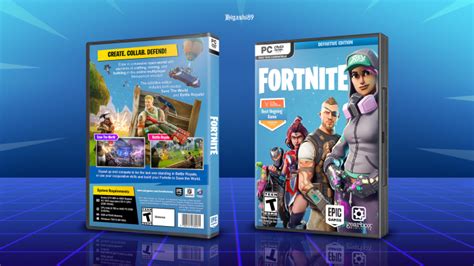 Fortnite Pc Box Art Cover By Higashi89