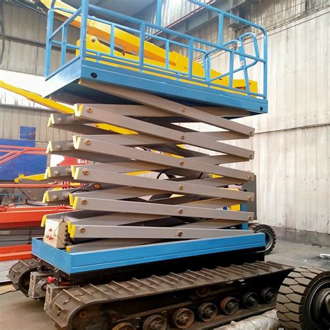 M M M M Hydraulic Crawler Track Self Propelled Scissor Lift