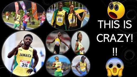 7 Scary Fast Jamaican Sprinters YOU NEED To Watch In 2023 YouTube