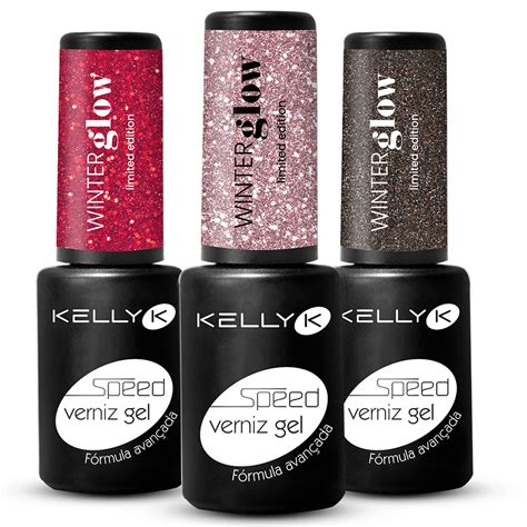 Kelly K Speed Verniz Gel Cole O Winter Glow Oferta Tips Kelly K