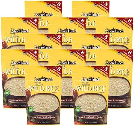 Amazon Shore Lunch Creamy Wild Rice Soup Mix 10 8000 Ounce Pack