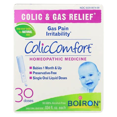 Boiron - Colic Comfort - Colic And Gas Relief - 30 Count | Gas relief