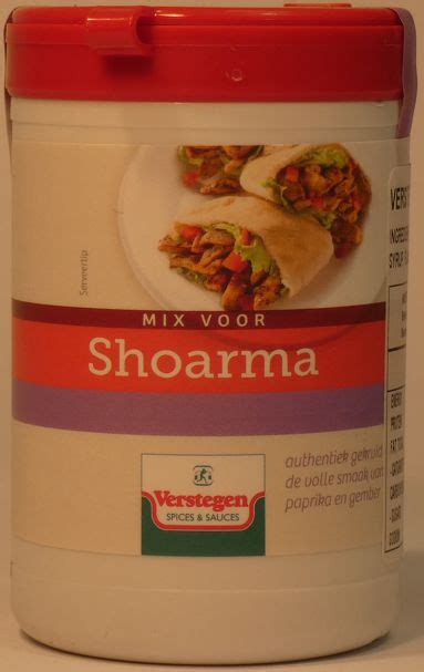 Shoarma Mix Verstegen 60g Products Gouda Cheese Shop