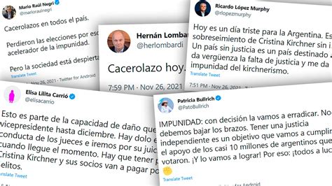 “impunidad” Y “vergüenza” El Repudio De La Oposición Al Sobreseimiento