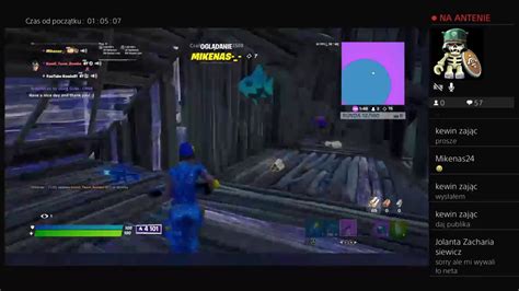 Arenki W Fortnite Na Ywo Live Fortnite Castomy Late Epicpartner