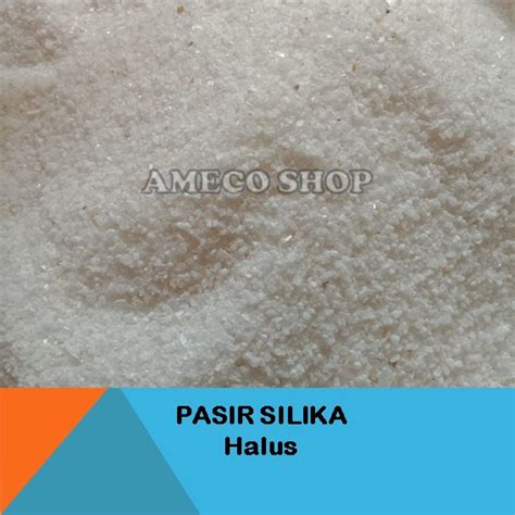 Jual Pasir Silica Silika Halus Aquascape Aquarium 1Kg Shopee Indonesia