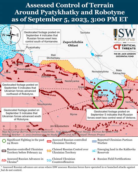 Isw Ukrainian Forces Continue To Advance In Western Zaporizhia Oblast Euromaidan Press