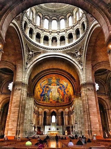 Basilique Sacré-Coeur - Paris - France - Interior Altar | Flickr