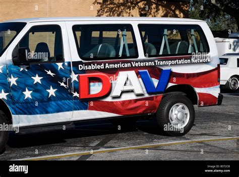 Disabled American Veterans transportation van at the Lake City VA ...