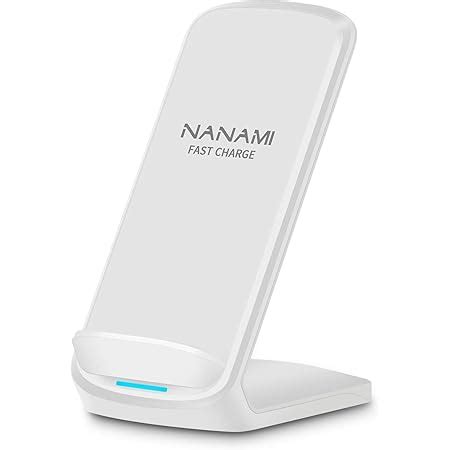 Nanami Cargador Inal Mbrico R Pido Stand W Wireless Charger Estaci N