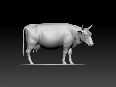 Stl File Cow・3d Printing Idea To Download・cults