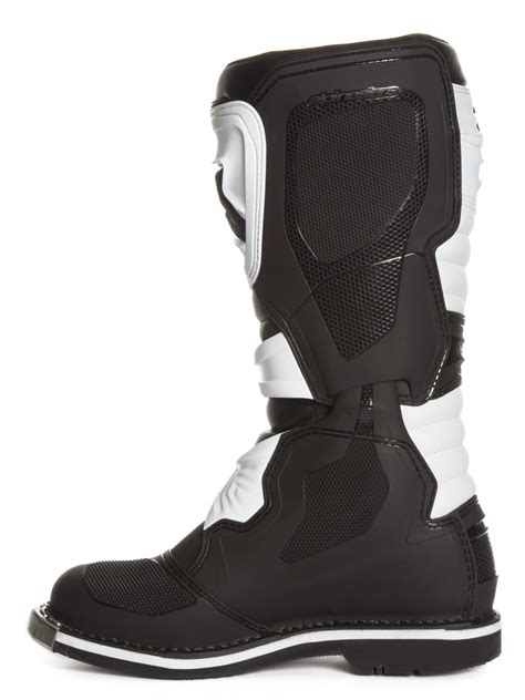 Alpinestars Tech 1 Boots Black White Sixstar Racing