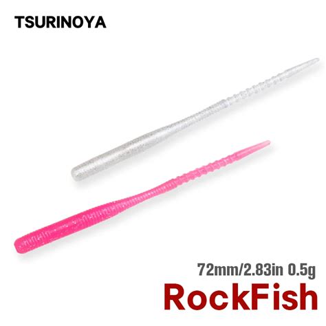 Tsurinoya Soft Lure Set Ajing Rockfish Fishing Lure Lureker Mm G