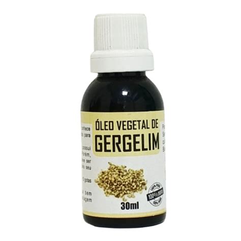 Oleo De Gergelim Prensado A Frio - Óleo de Gergelim 30ml Prensado a Frio | 100% Vegetal - Laury Naturais ...