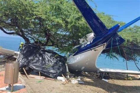 Avioneta se sale de la pista y mata a niño en Colombia Telediario