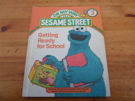 Vintage 1980s Sesame Street Volume 3 Getting Ready For School Cheap