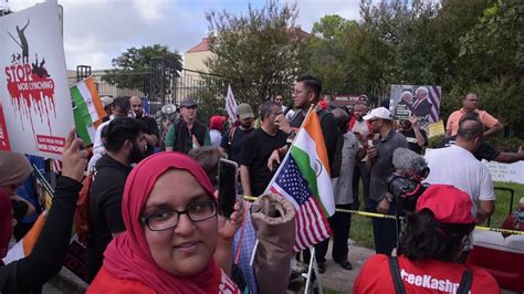 Ayman Elsawa Addresses Anti Modi Protest Rally By Alliance For Justice