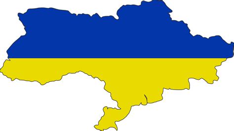 Ukraine flag pin map location 23427071 PNG