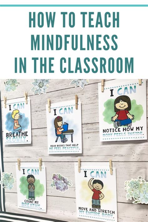 How To Teach Mindfulness In The Classroom Mindfulness Classroom