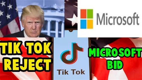 Tiktok Rejects Microsoft Bid 2020 Latest Update Tips Zone World Youtube