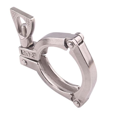 Snapklik DERNORD 2 Inch Three Segment Sanitary Clamp Stainless