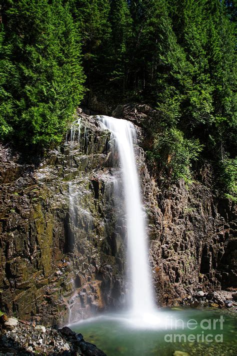 Snoqualmie's Franklin Falls Photograph by Brian Kamprath - Pixels