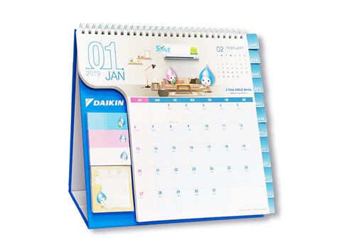 Sticky Memo Pad with Calendar 01 | PRINT-IT, we print it – you gift it ...