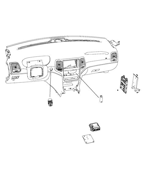 Jeep Grand Cherokee Module Body Controller Mid Model Year