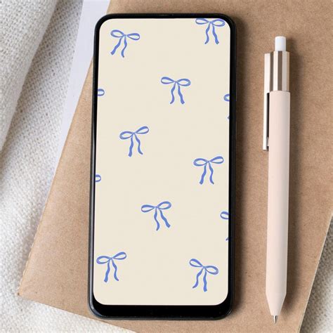 Bow Wallpaper for iPhone - Etsy