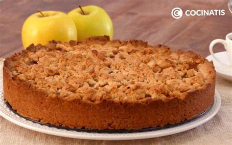 Tarta Crujiente De Manzana Al Horno Cocinatis