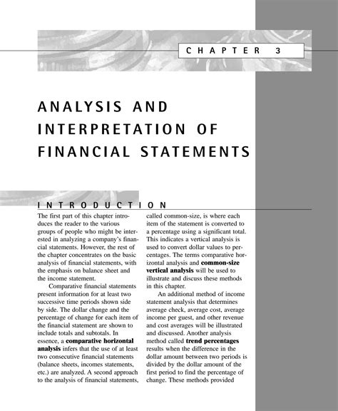 Interpretation Of Financial Statements 7
