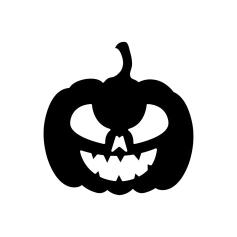 Silueta Halloween Calabaza Tradicional Icono 3179756 Vector En Vecteezy