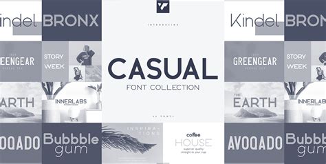 Casual Font Collection