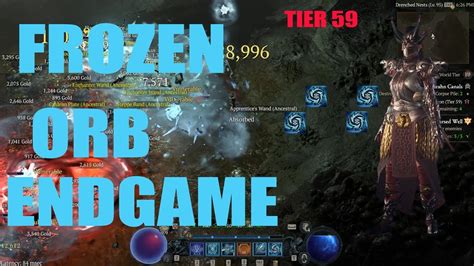 Diablo 4 Sorceress Frozen Orb Endgame Tier 59 YouTube