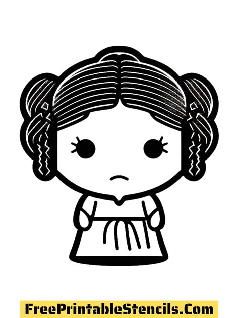 Princess Leia™ 1 Oz Clip Art Library