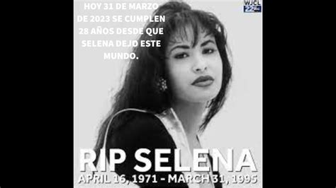 Selena Viernes 31 De Marzo 1995 YouTube