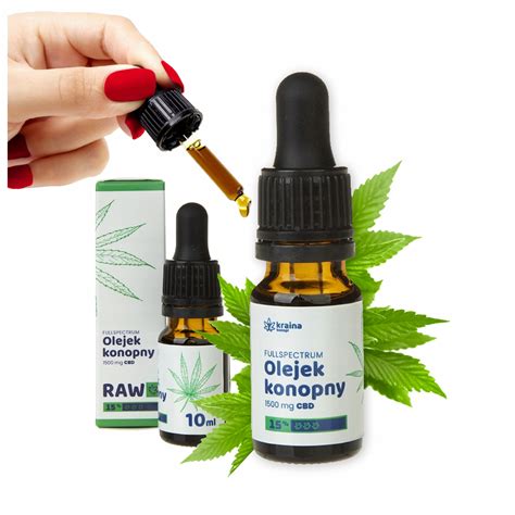 Olejek Konopny Cbd 30 Raw Full Spectrum Certyfikat Premium 10ml 11815003847 Allegro Pl