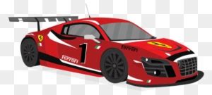 Red Race Car Clipart, Transparent PNG Clipart Images Free Download ...