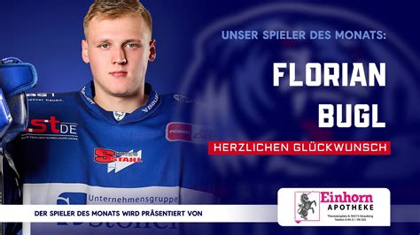 Florian Bugl Ist Spieler Des Monats Februar Straubing Tigers