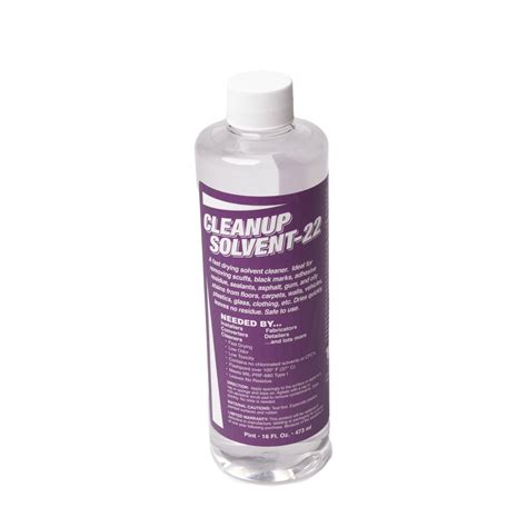 Cleanup Solvent 22 Mjs Floorcoverings