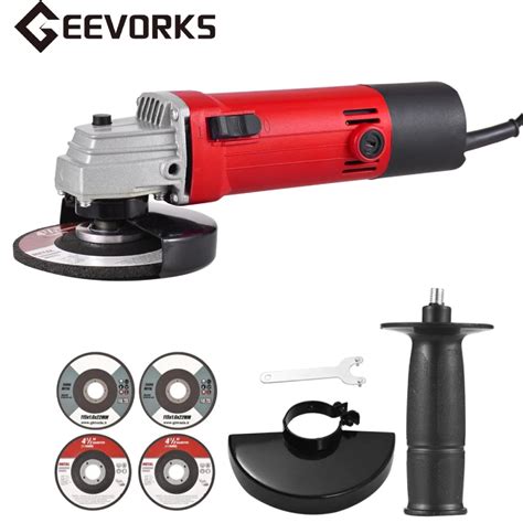 500W Electric Angle Grinder 11000RPM 4 2 Rechargeable Polishing