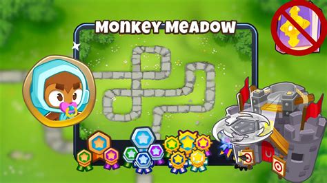 Monkey Meadow Easy Standard Walkthrough Guide BTD 6 YouTube